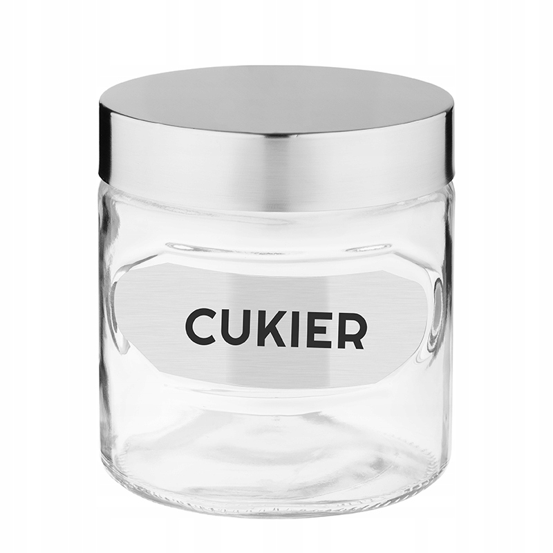 

Pojemnik Szklany Słoik Ozzy 830 ML Cukier
