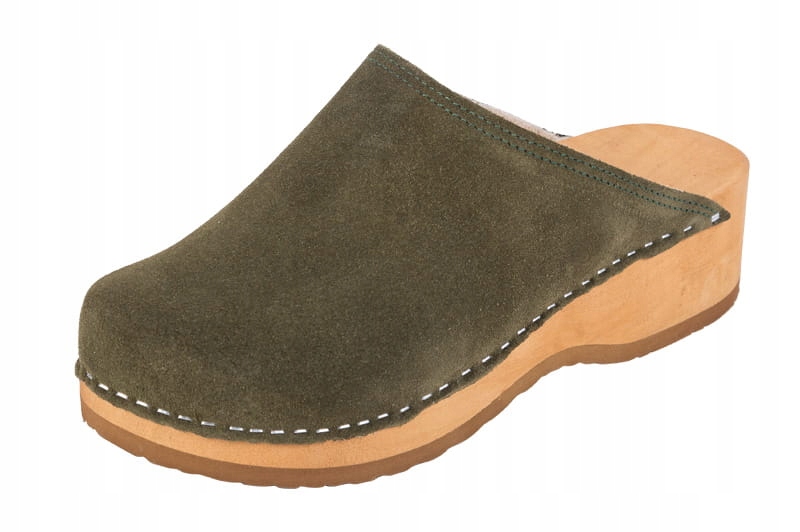 

Komfortowe Drewniaki Chodaki Buxa PZM1 zielony 38