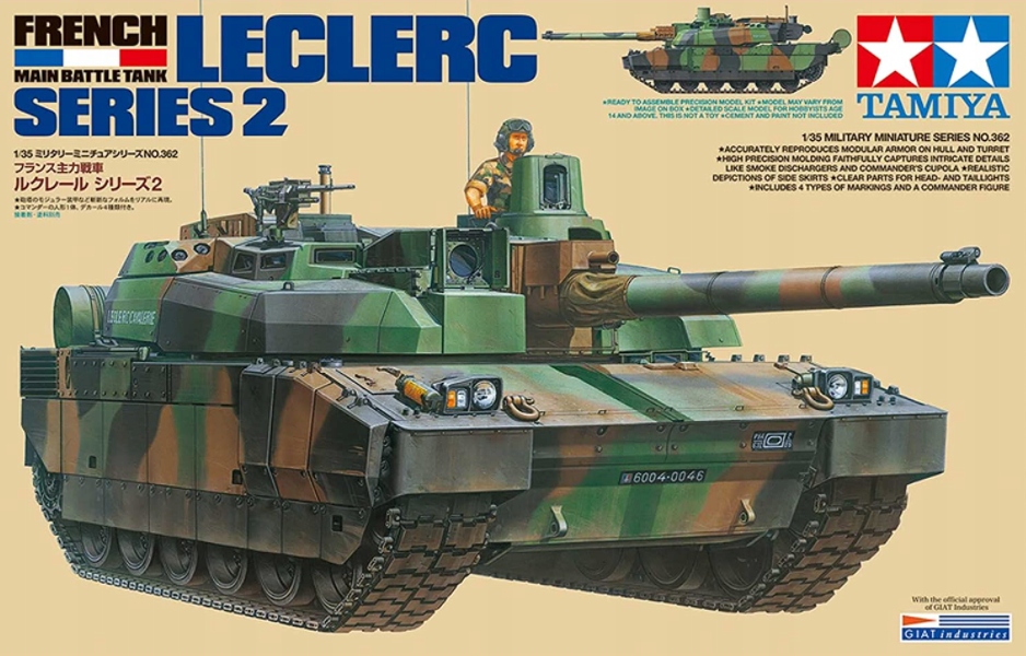 Tamiya 35362 French Tank Leclerc Series 2