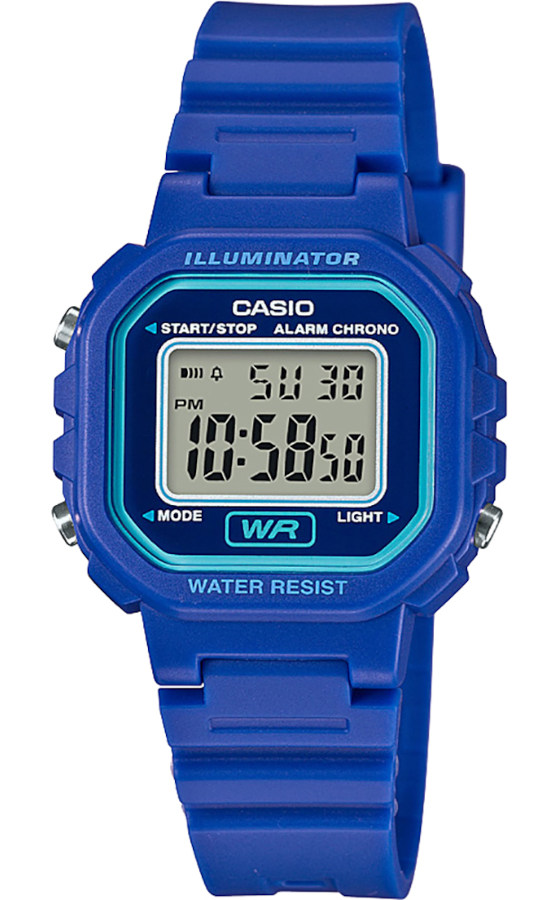Modré sportovní hodinky pro děti Casio LA-20WH Gwar. Zibi
