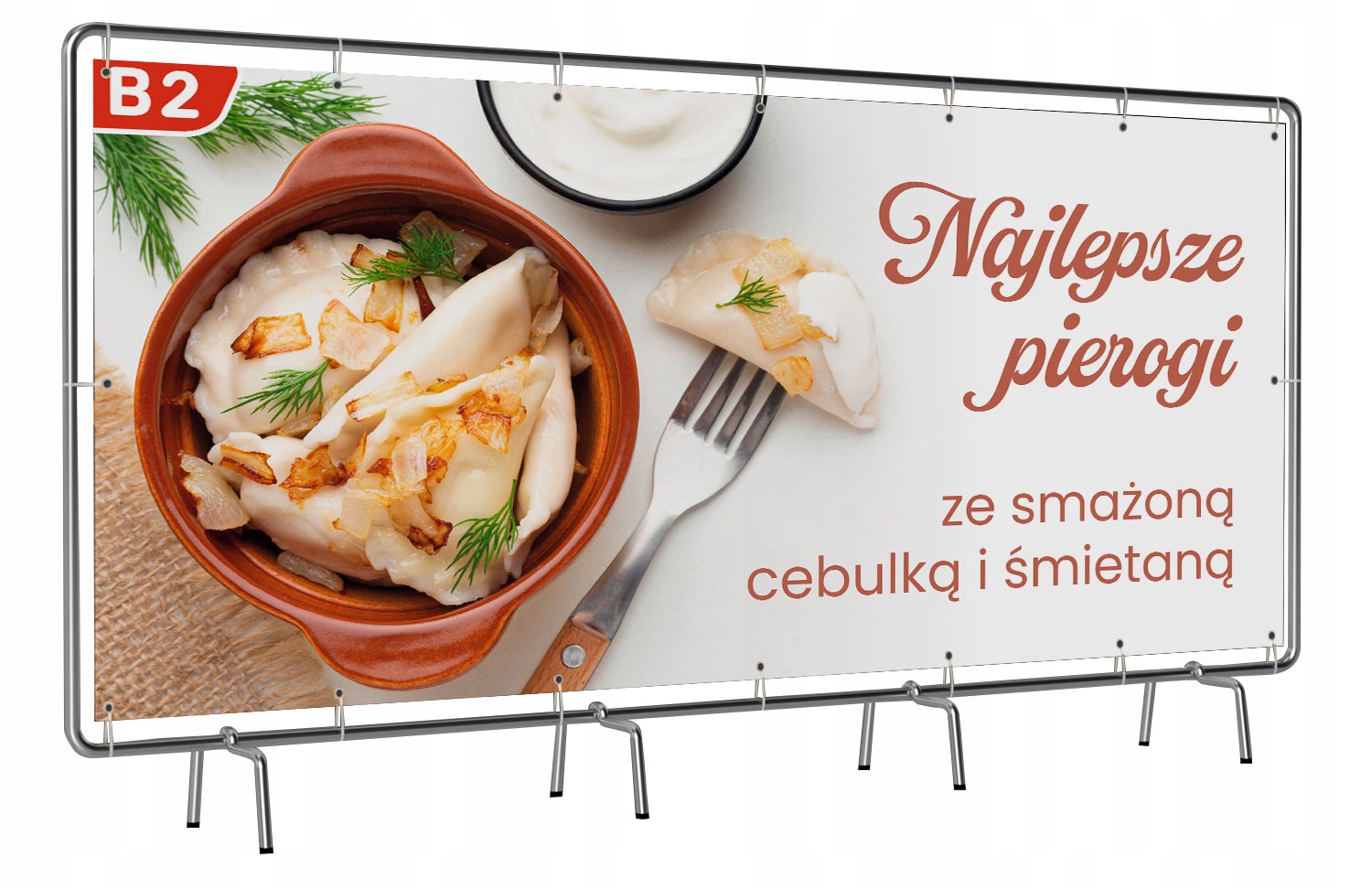 Baner, Banery reklamowy, Reklama 300x100 cm 680gr m2 Rodzaj drukowany pod wymiar