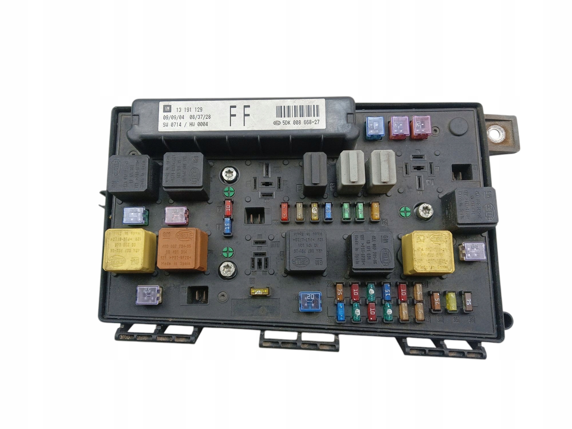 Module fusibles Module BSI OPEL ASTRA H 13191129FF