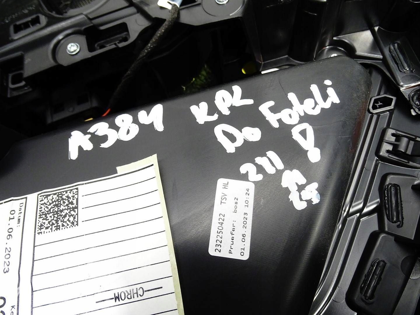 KOMPLET seat right left front front side AUDI A3 8Y 5D HB S-LINE SKOR