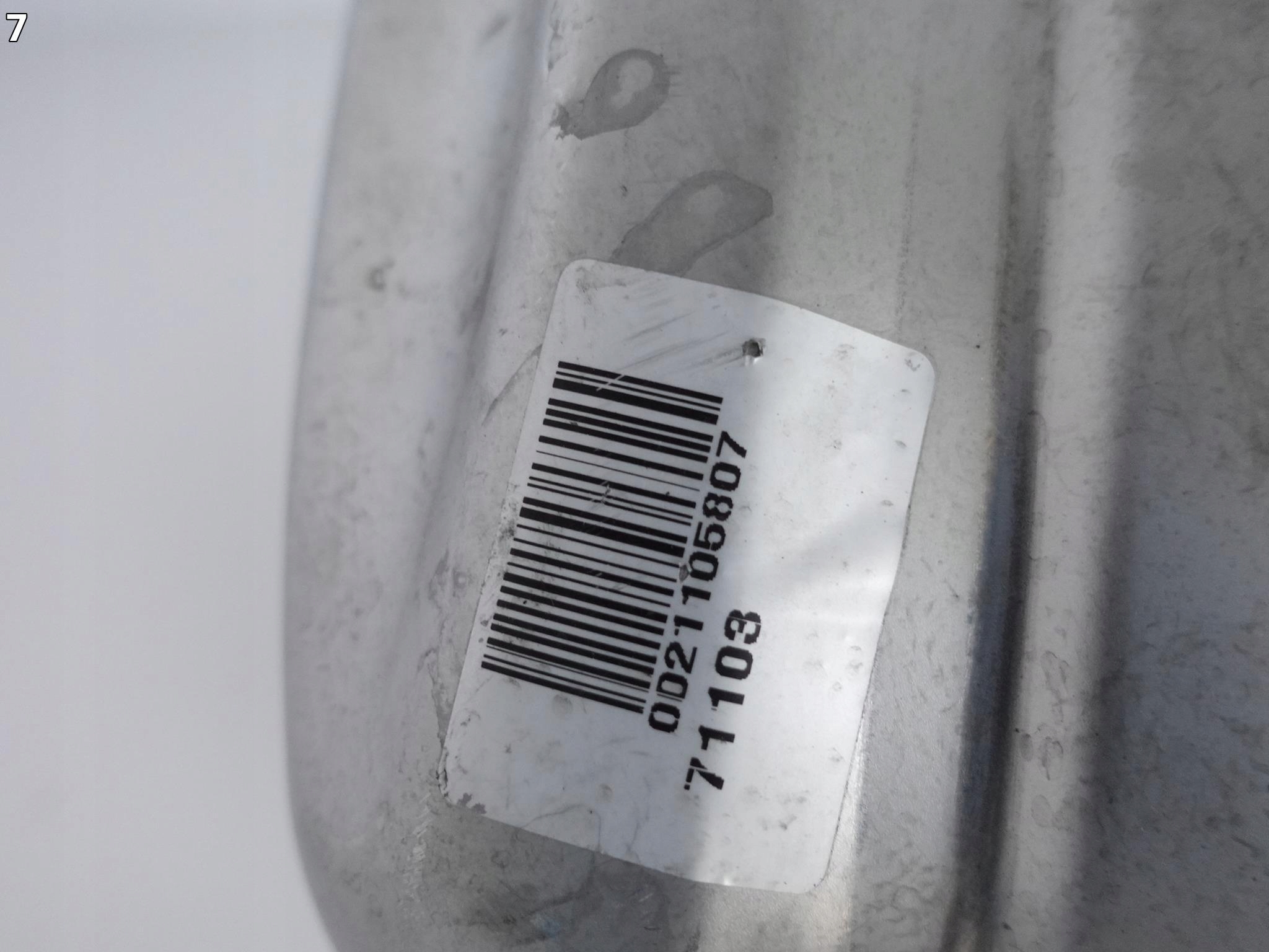 PORSCHE 991 991.1 C2 4S 3.4L muffler, exhaust right
