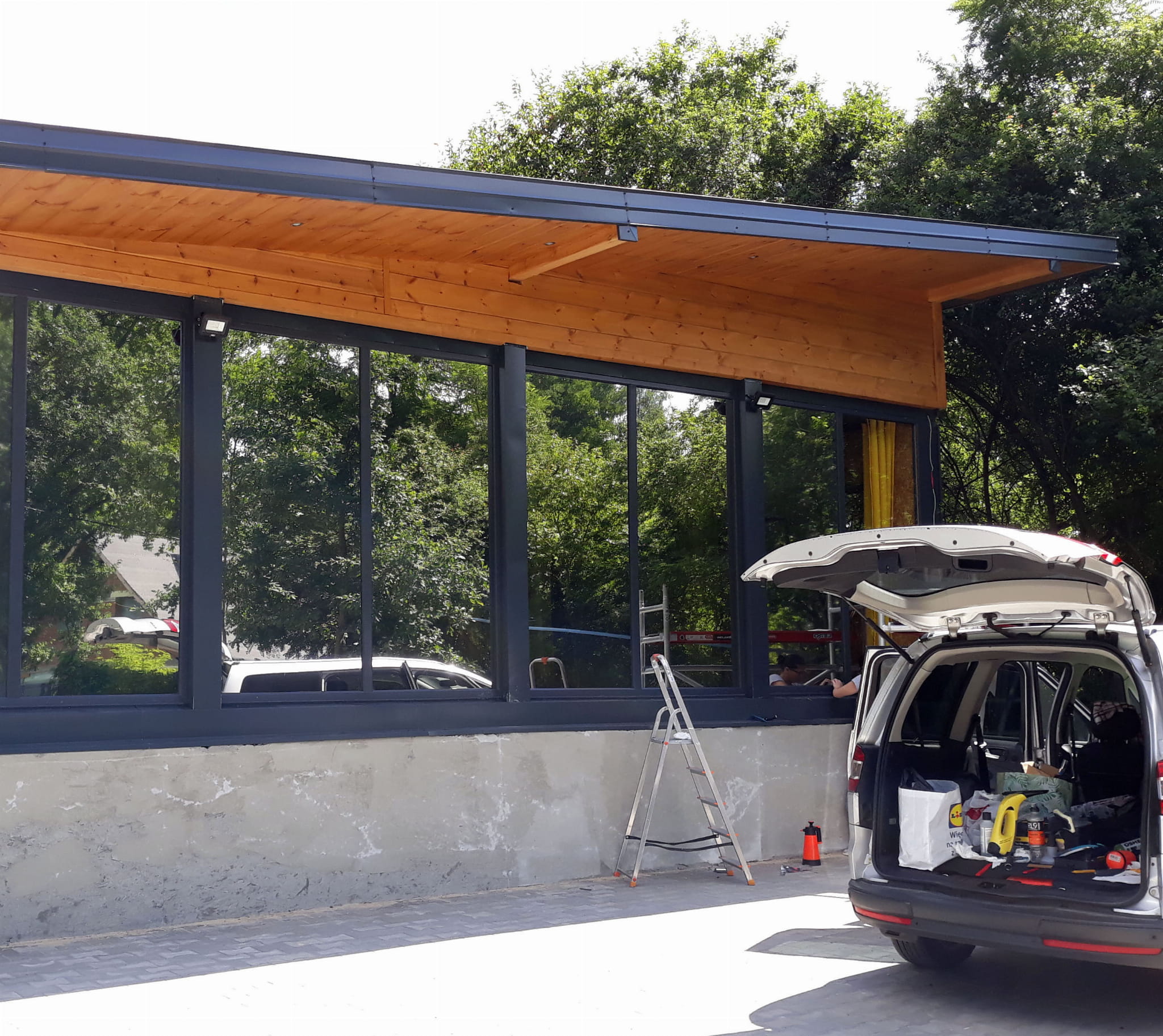 Folia lustro weneckie Silv20 wew. na metry 100x75 Marka inna