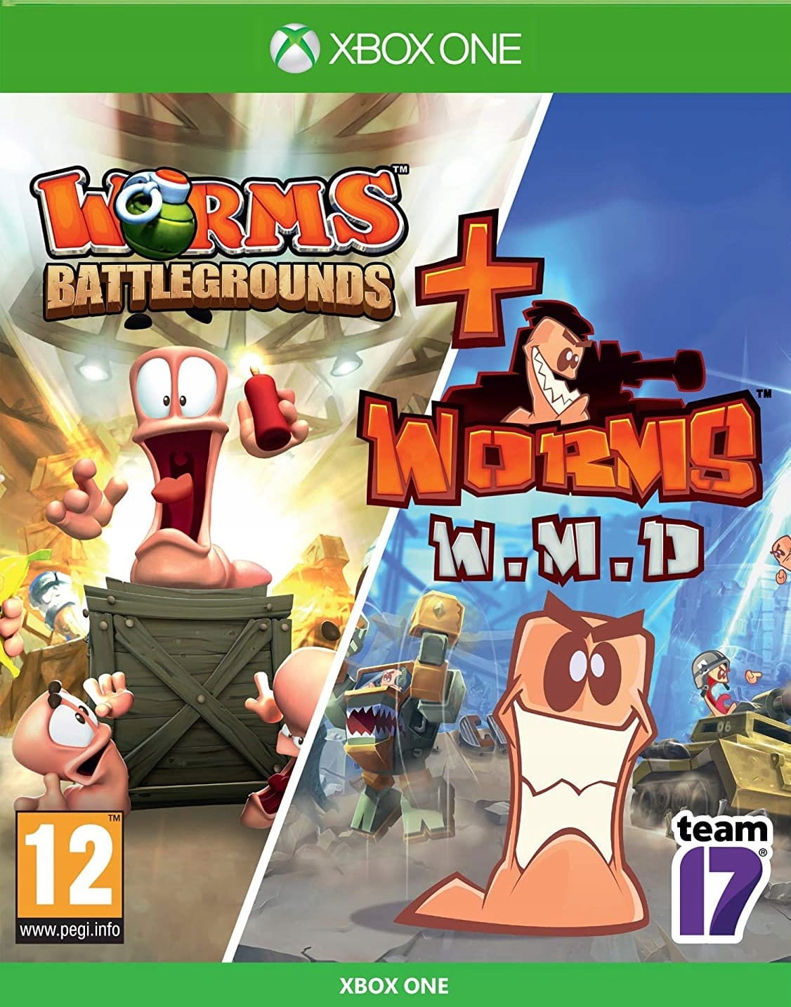 WORMS BATTLEGROUNDS + WORMS W.M.D XBOX KLUCZ Xbox Series X/S
