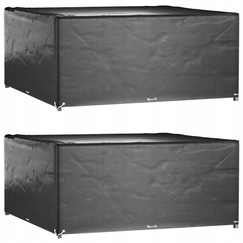 Obal na zahradní nábytek Pe 250x250x90 cm černý, odolný vůči Uv záření