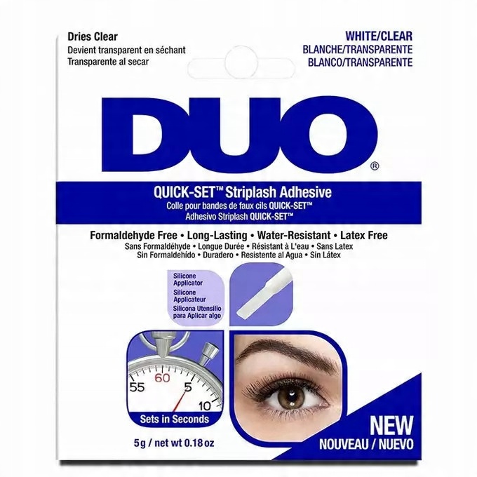 

Ardell Duo Quick-set klej do rzęs Clear 5g