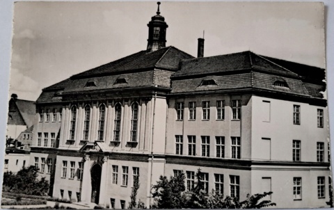 POCZTÓWKA - KOŚCIAN - LICEUM OGÓLNOKSZTAŁCONCE - 1966 !