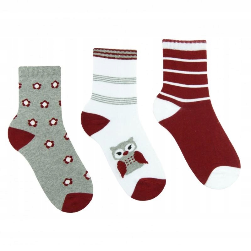 

3x Skarpety Skarpetki Bawełniane Moraj _ 31-34
