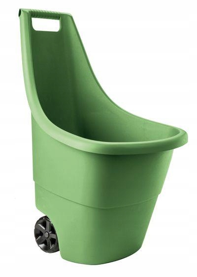 Keter - Vozík Keter EASY GO 50 lit., 51x56x84 cm, zelený, na záhradný odpad