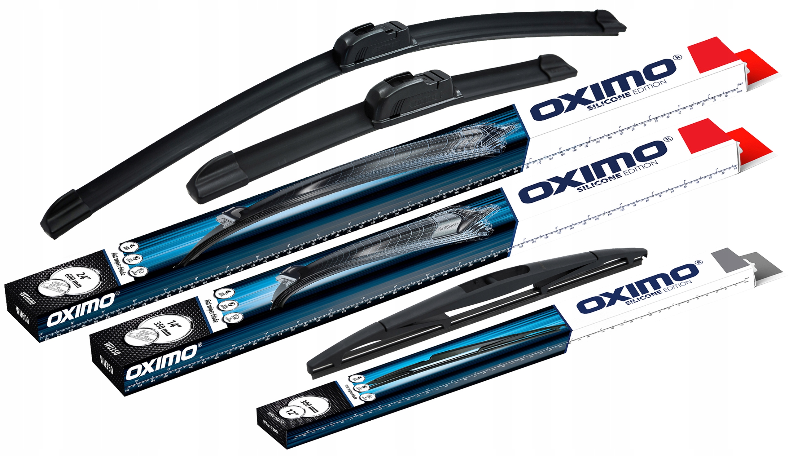 Wycieraczki Nissan Note (E11) 03.2006-05.2013 +tył