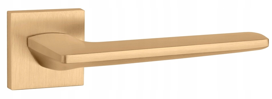 Kľučka Lunaria Q Slim zlatá matná Aprile