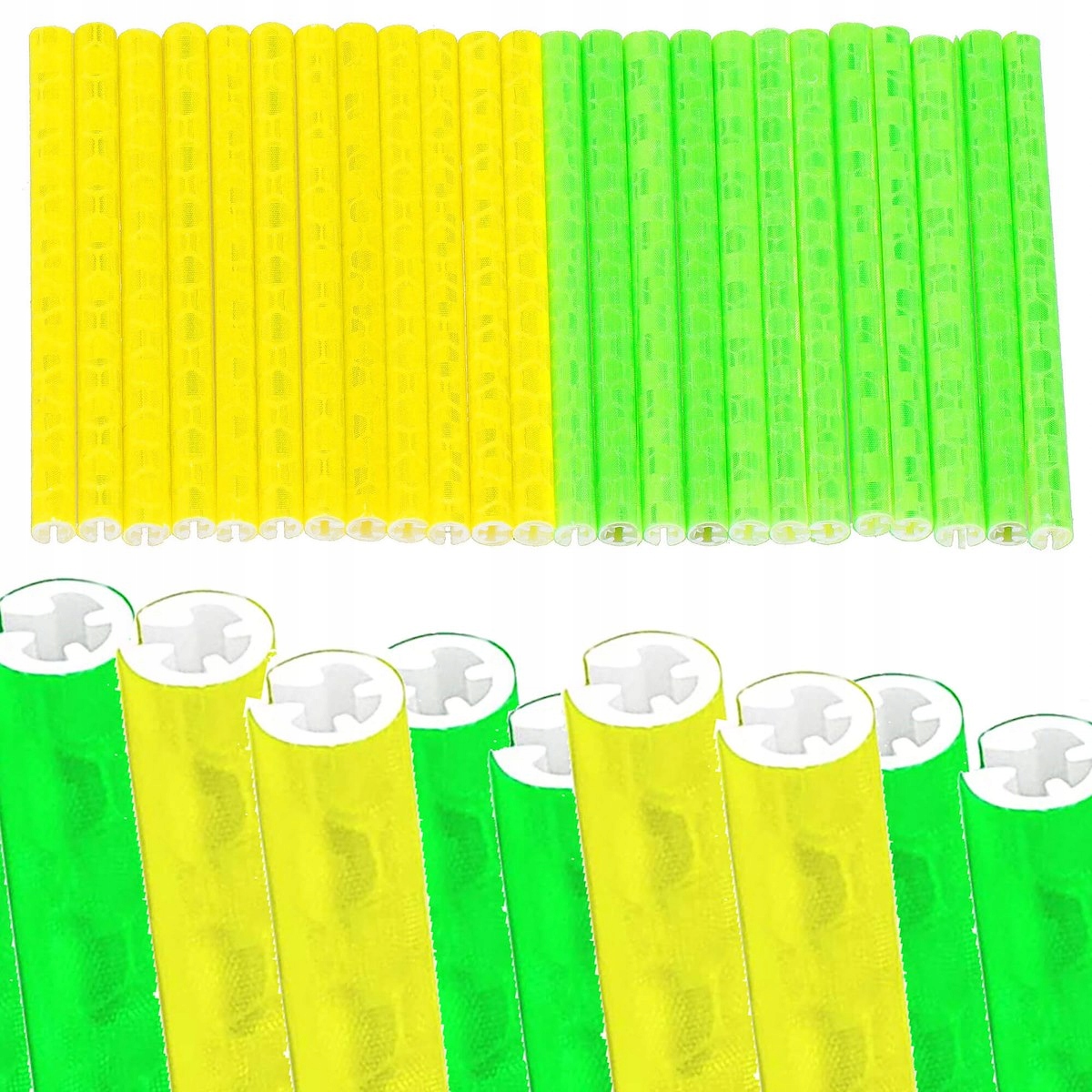 ODBLASKI NA SZPRYCHY ROWEROWE ODBLASKOWE RURKI NA KOŁA DO ROWERU 24 szt. Kod producenta BA0041