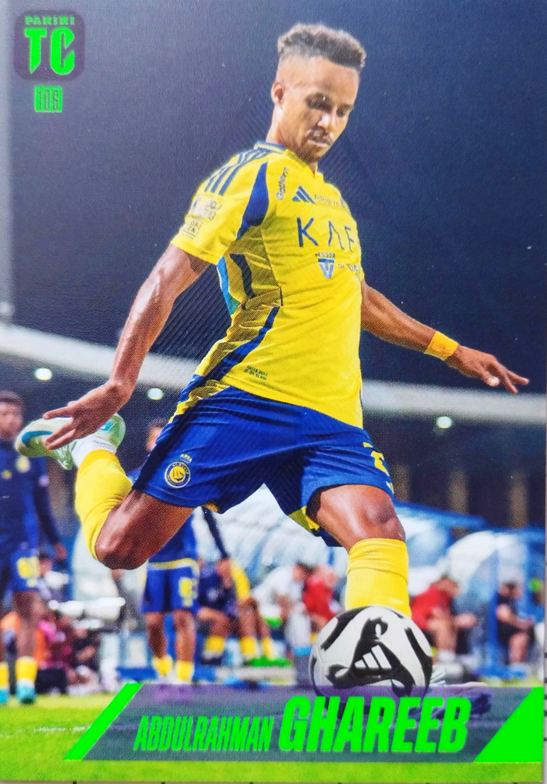 Panini Fifa Top Class 2025 Left-Wing Base 106 Ghareeb Al-nassr