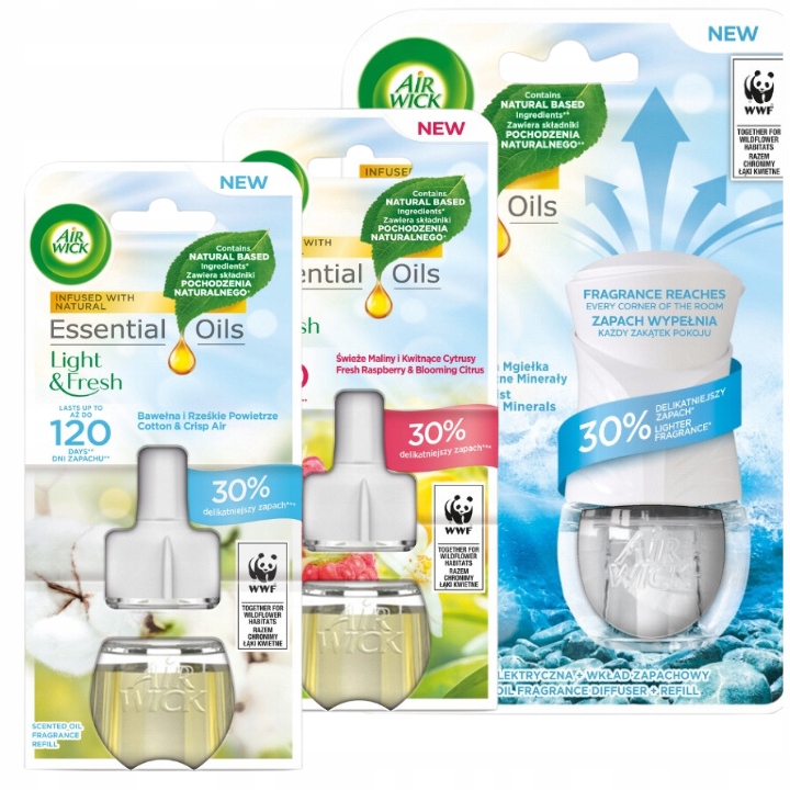 

Air Wick Light Fresh Odświeżacz 3 Wkłady 19ml