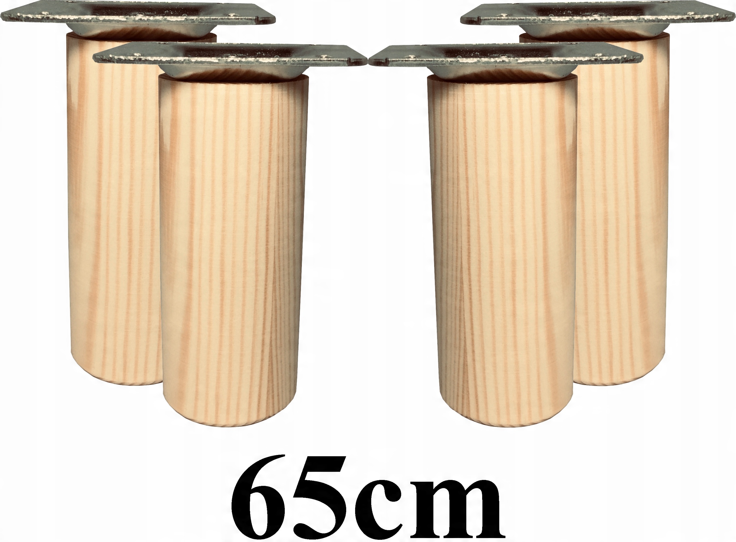 

Nóżki Drewniane toczone 65cm zestaw 4 blachy