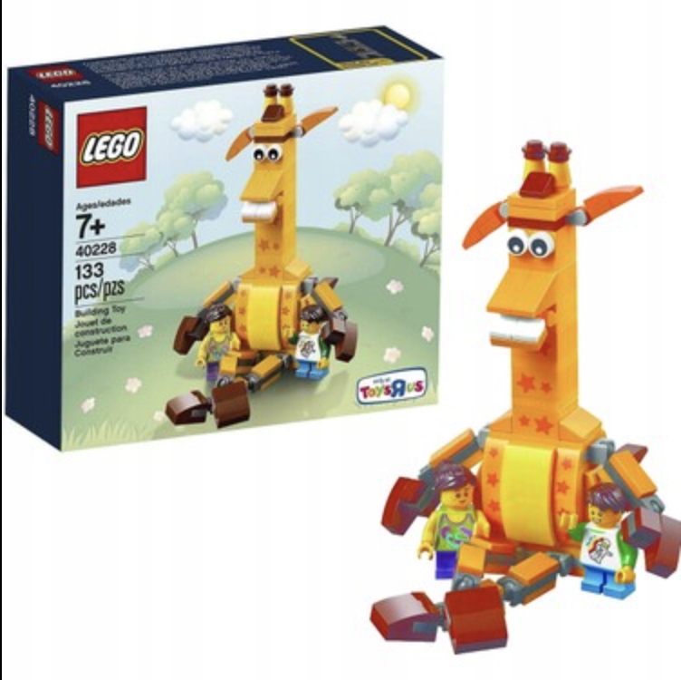 nowy Lego Classic 40228 żyrafa Geoffrey & Friends i przyjaciele Misb 2016