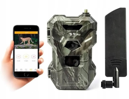 Fotopast lesní lovecká kamera Sim karta 4G živý náhled mrak