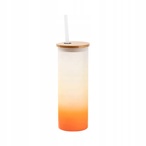 

Kubek 500 ml szroniony ze słomką do sublimacji