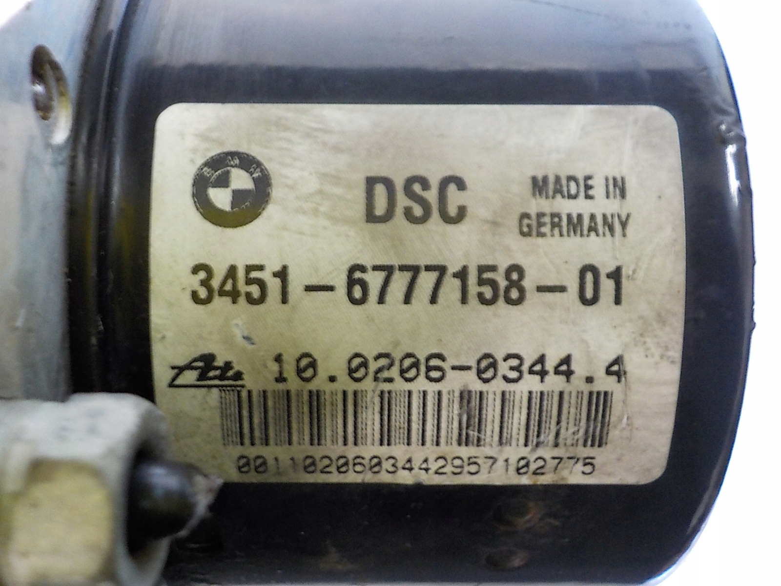 BMW 3 E90 1 E87 E81 Pumpe ABS DSC 6777158 6777159
