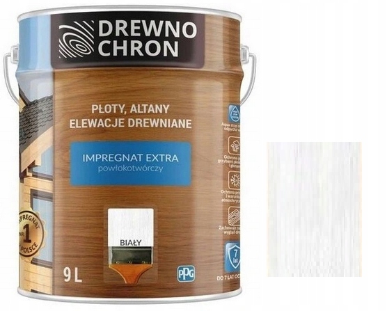

Drewnochron Impregnat Extra Biały 9L