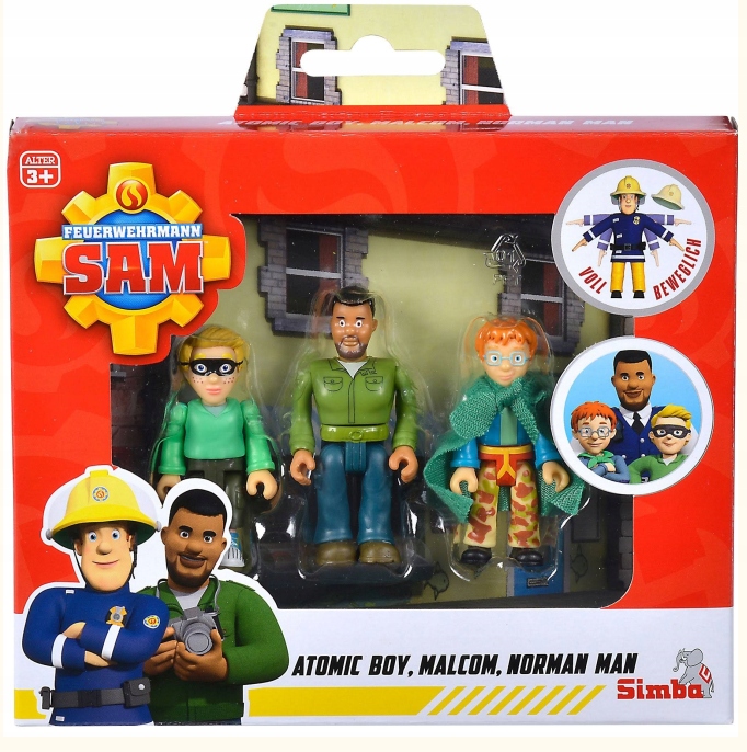 

Strażak Sam Zestaw 3 Figurek