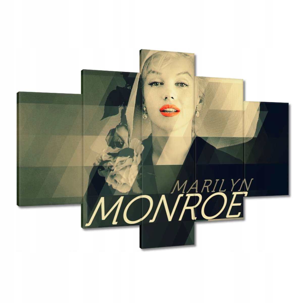 Obrazy 150x105 Marilyn Monroe Klobouk