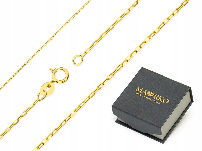 Zlatý Řetízek řetěz Ankier na přívěsky 50 cm