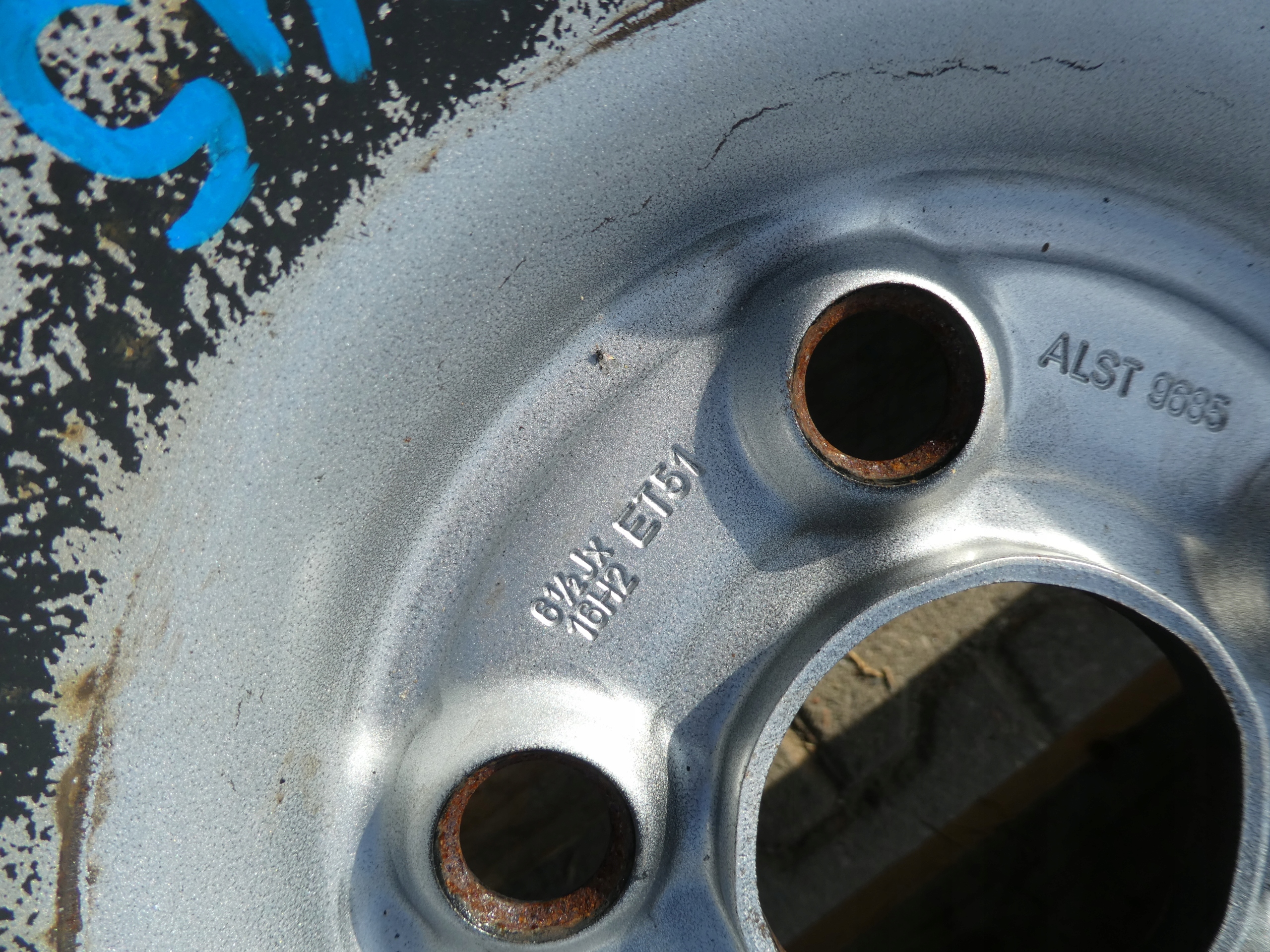 VW T5 CERCHI FERRO KBA43738 6.5JX16 ET51