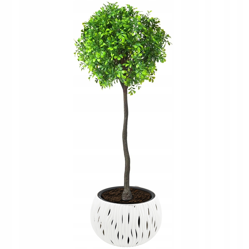 doniczka BOWL SANDY 29x19 - biały — 13
