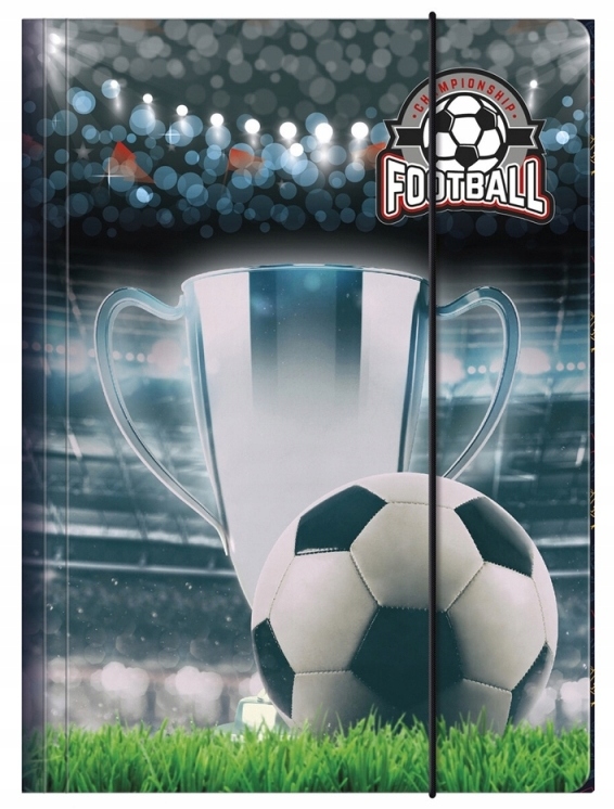 

Teczka Derform Kidea A4+ Z Gumką Football Piłka