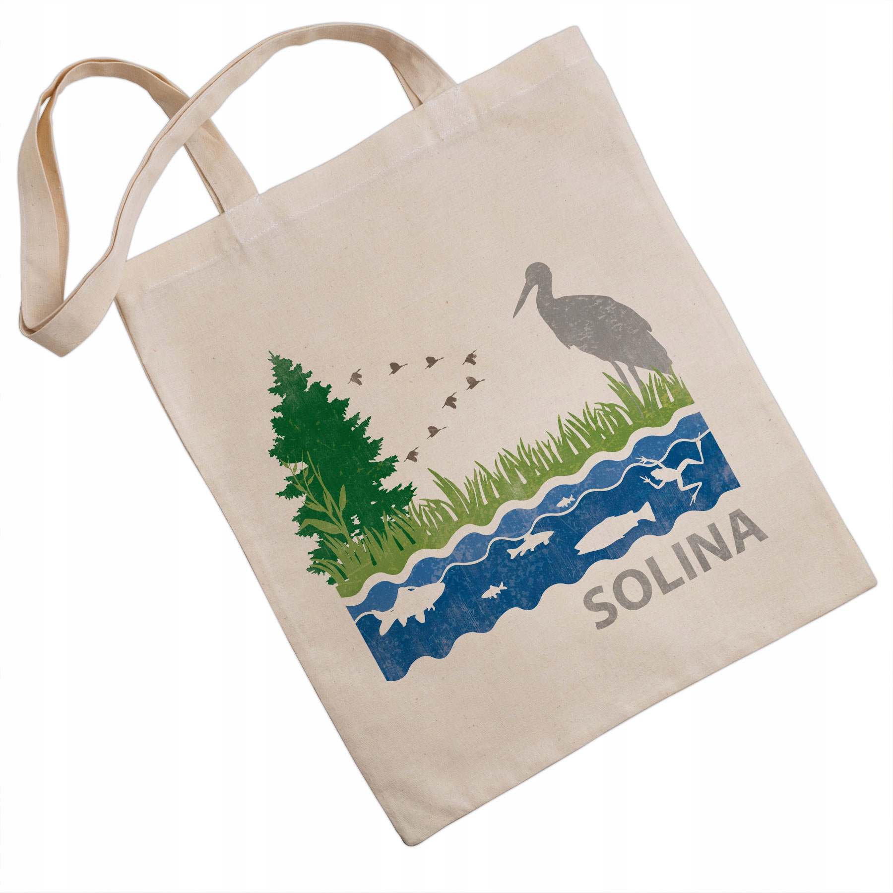 

Torba eko Bieszczady Solina Czapla, natural