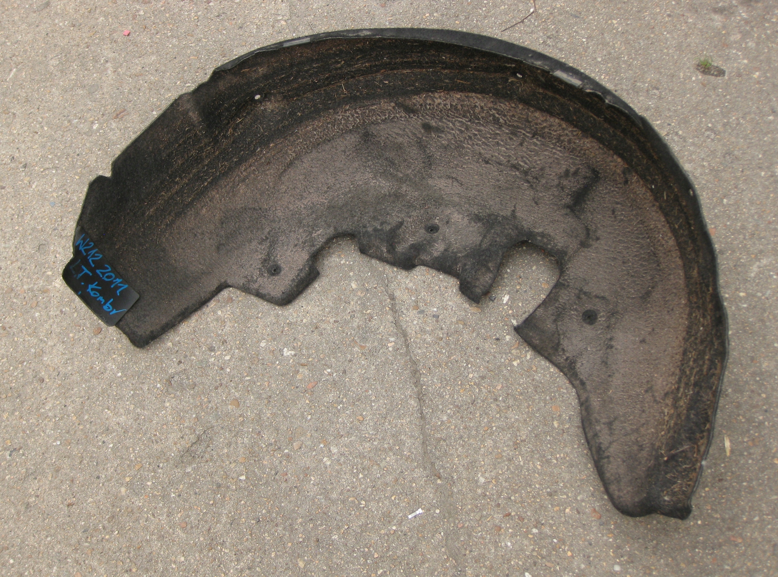 MERCEDES W212 E KLASA 11R Radschale links heck