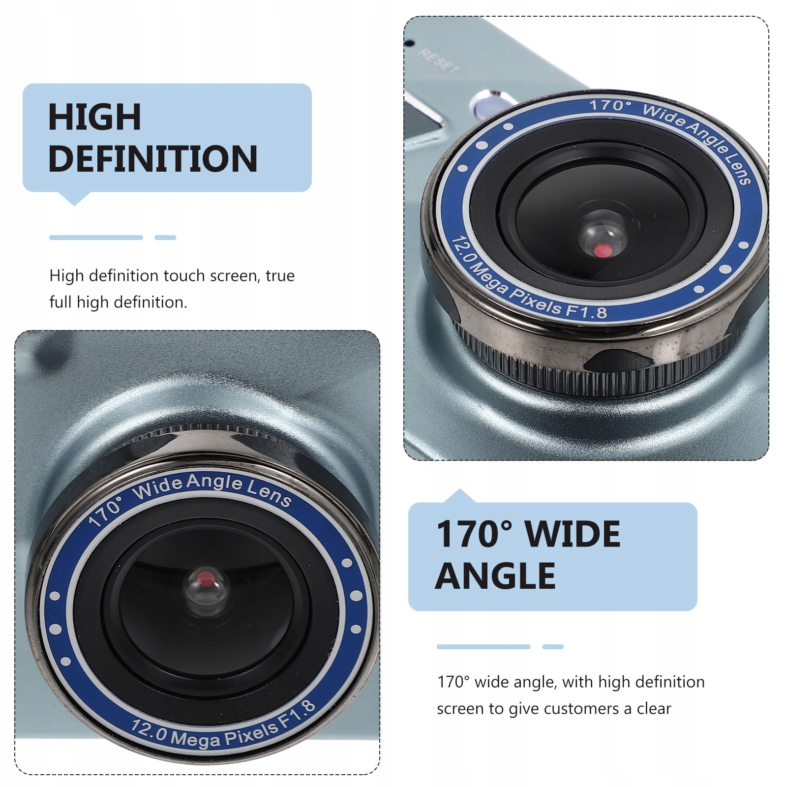 Rejestrator jazdy Kamera cofania Widok z boku EAN (GTIN) 4006795687194