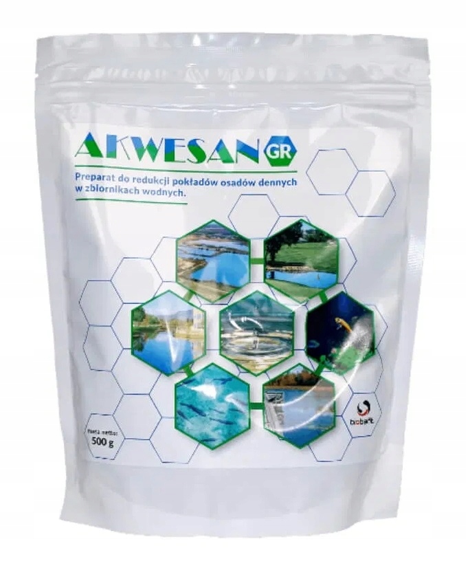 AKWESAN GR 500G REDUKCJA OSADÓW DENNYCH W STAWACH