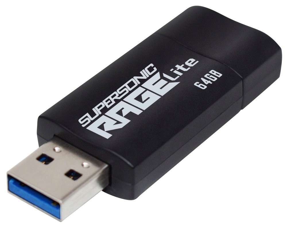 Patriot Supersonic Rage Lite 64GB Usb 3.2 Gen 1 fekete