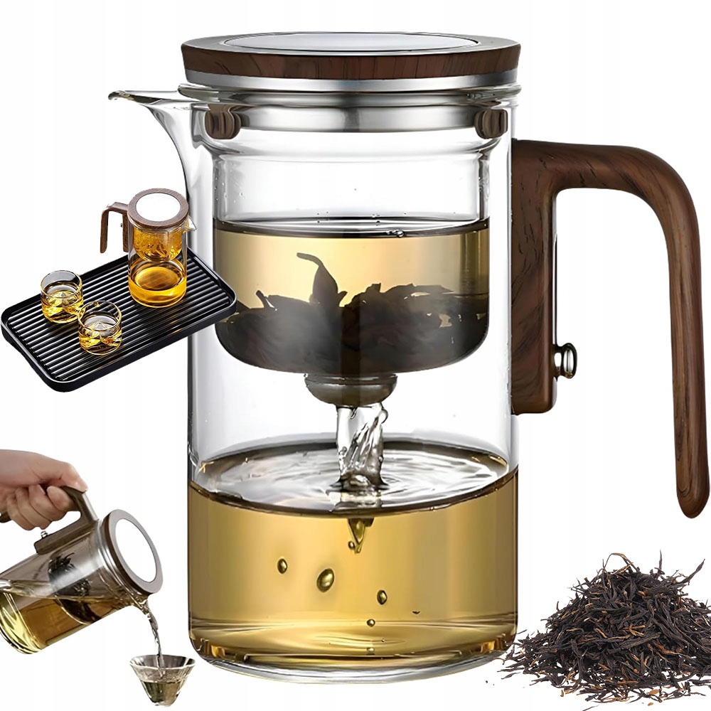 Automatické Filtrování 600 ML Skleněná Konvice S Regulací Koncentrace