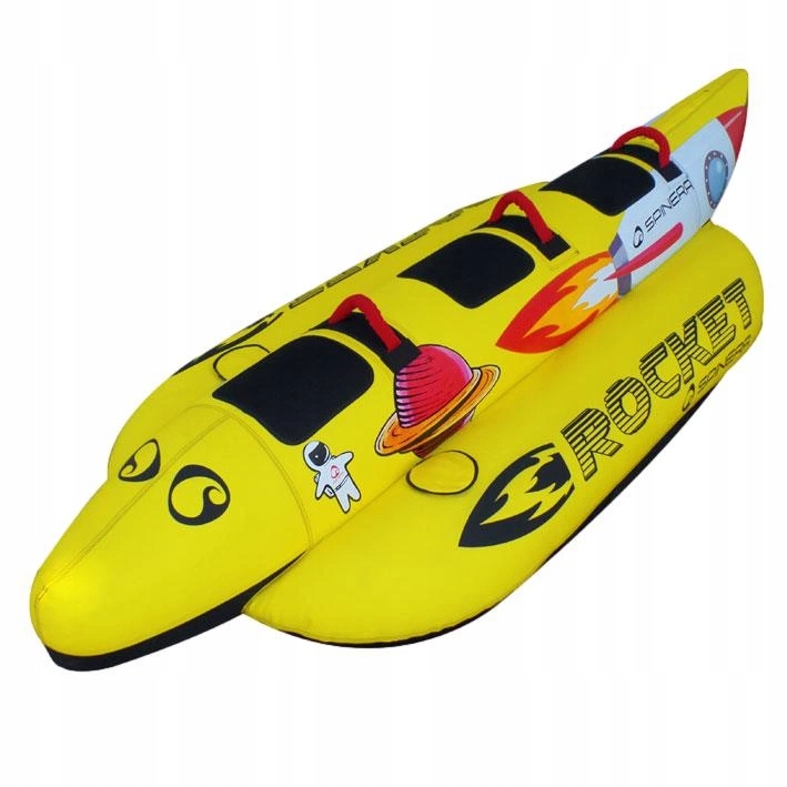 PŁYWADŁO DO HOLOWANIA ciągnięcia towable BANAN SPINERA rocket dla 3 osób Marka Spinera