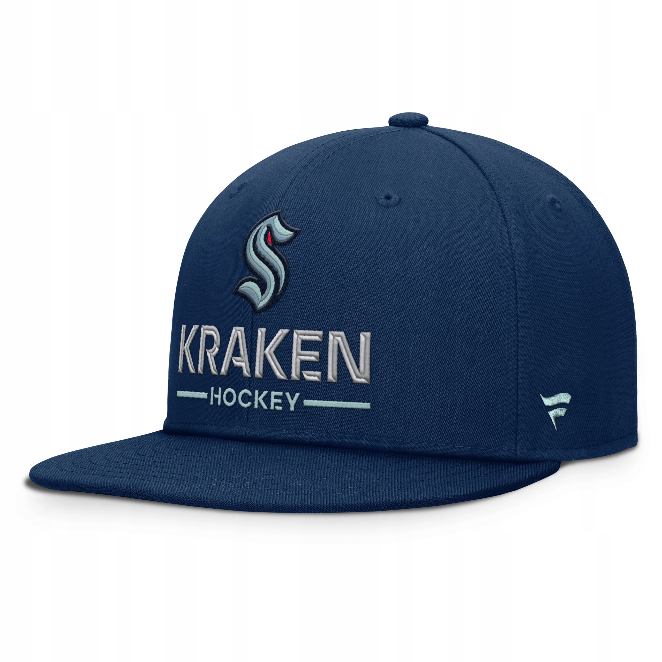 Pánská kšiltovka Seattle Kraken Nhl Authentic Pro A/Cap Flat Brim Square
