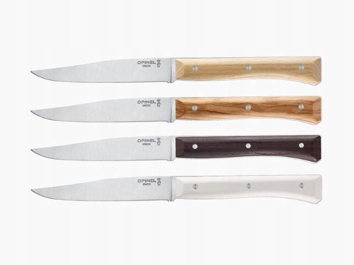 Opinel sada 4 nožov chlapte box mix and match s drevenými rukoväťami