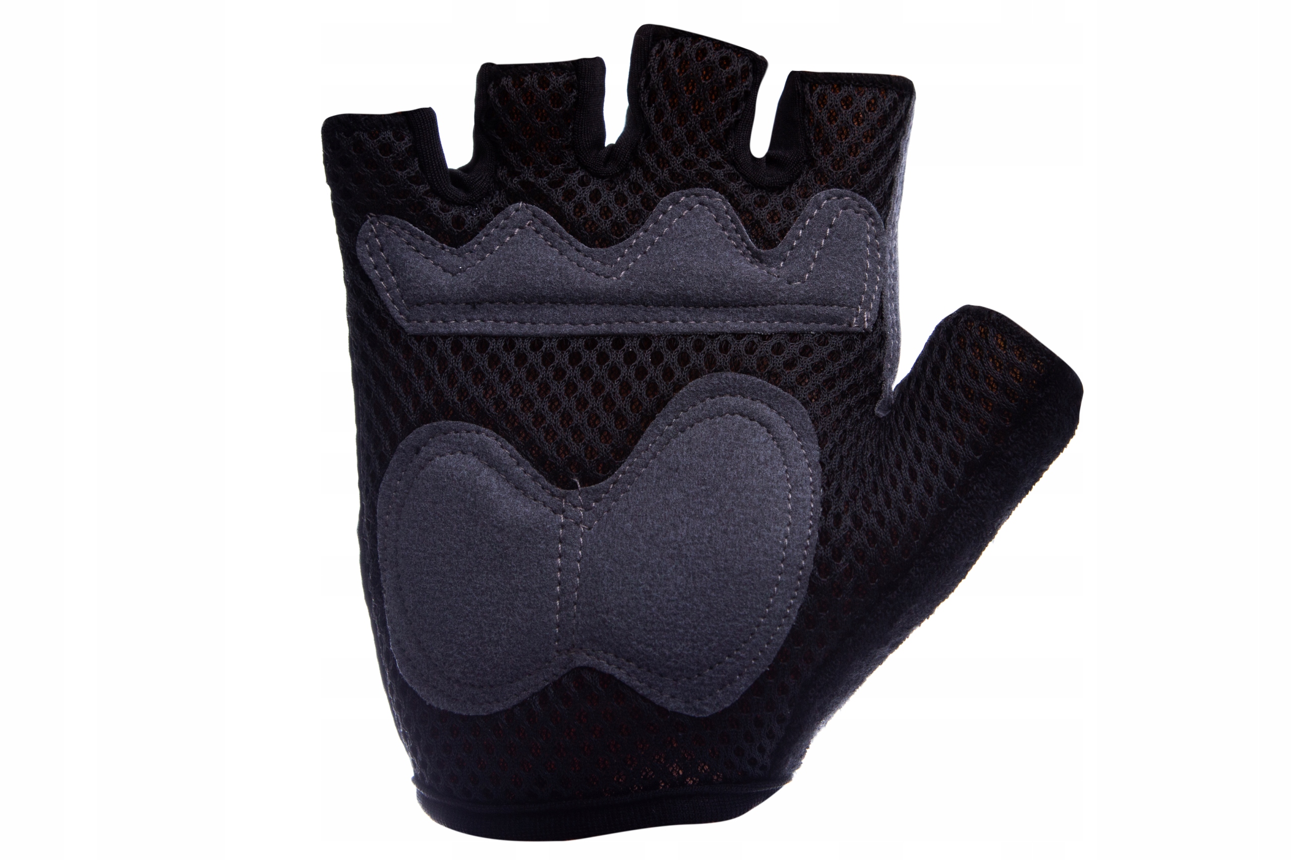 Rękawiczki Rowerowe Krótkie z dzianiną DYSTANSOWĄ Marka Ercole