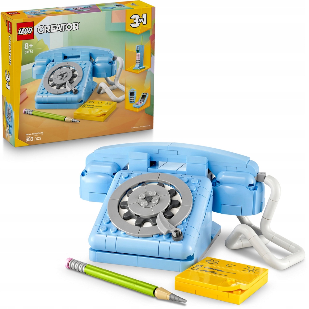 LEGO Creator 3v1 31174 Retro telefon