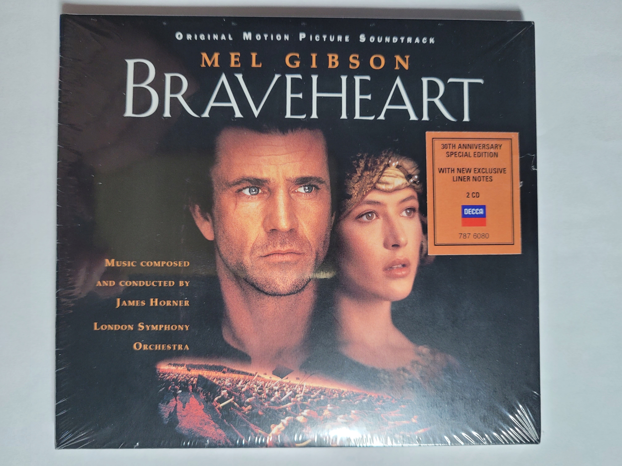 Soundtrack James Horner Braveheart (30th Complete 2cd Collection) folia