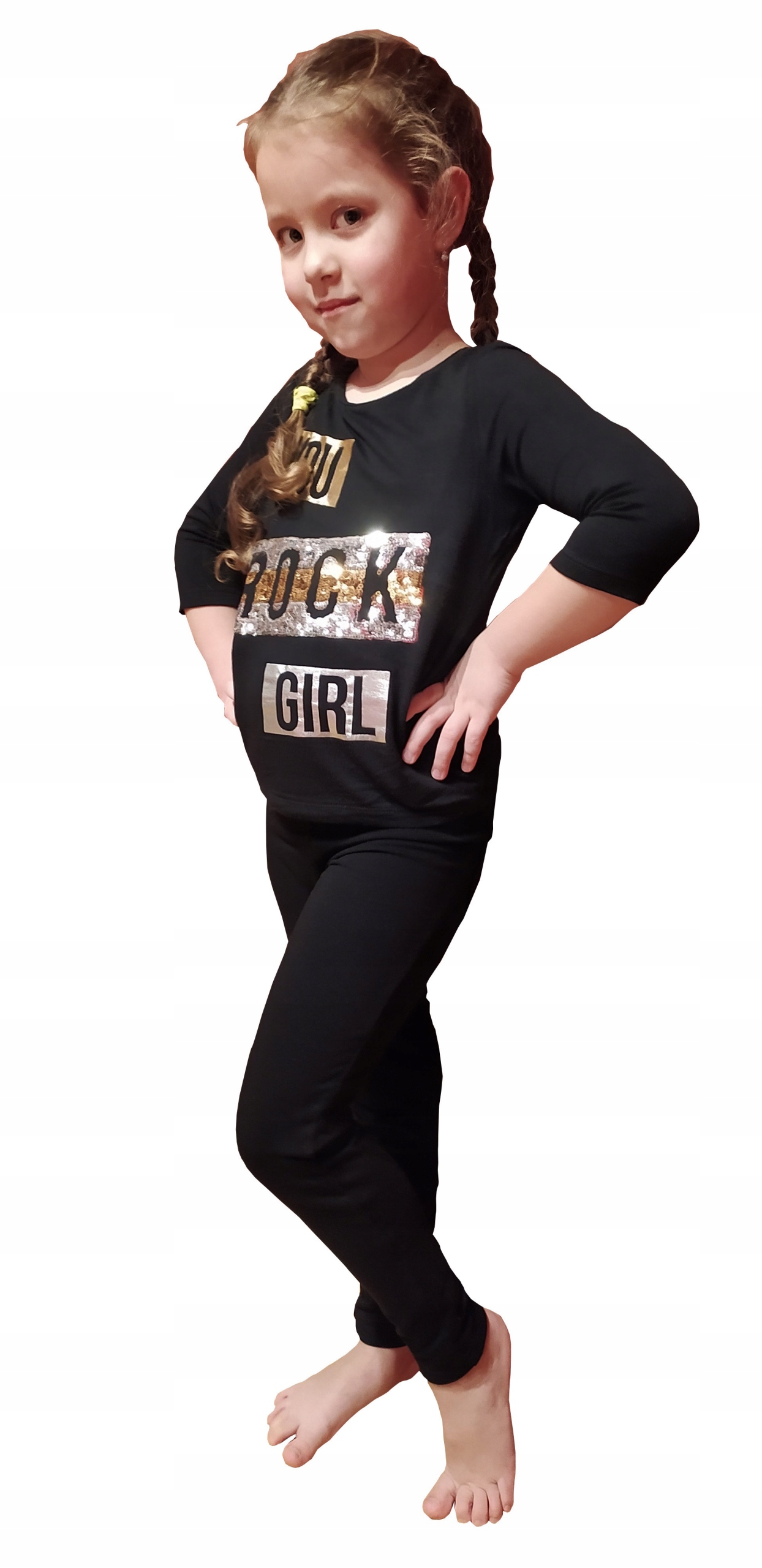 CIEPŁE, TRWAŁE LEGINSY, GETRY MESZEK 95%BAWEŁNA r. 104, czarne EAN (GTIN) 59000822