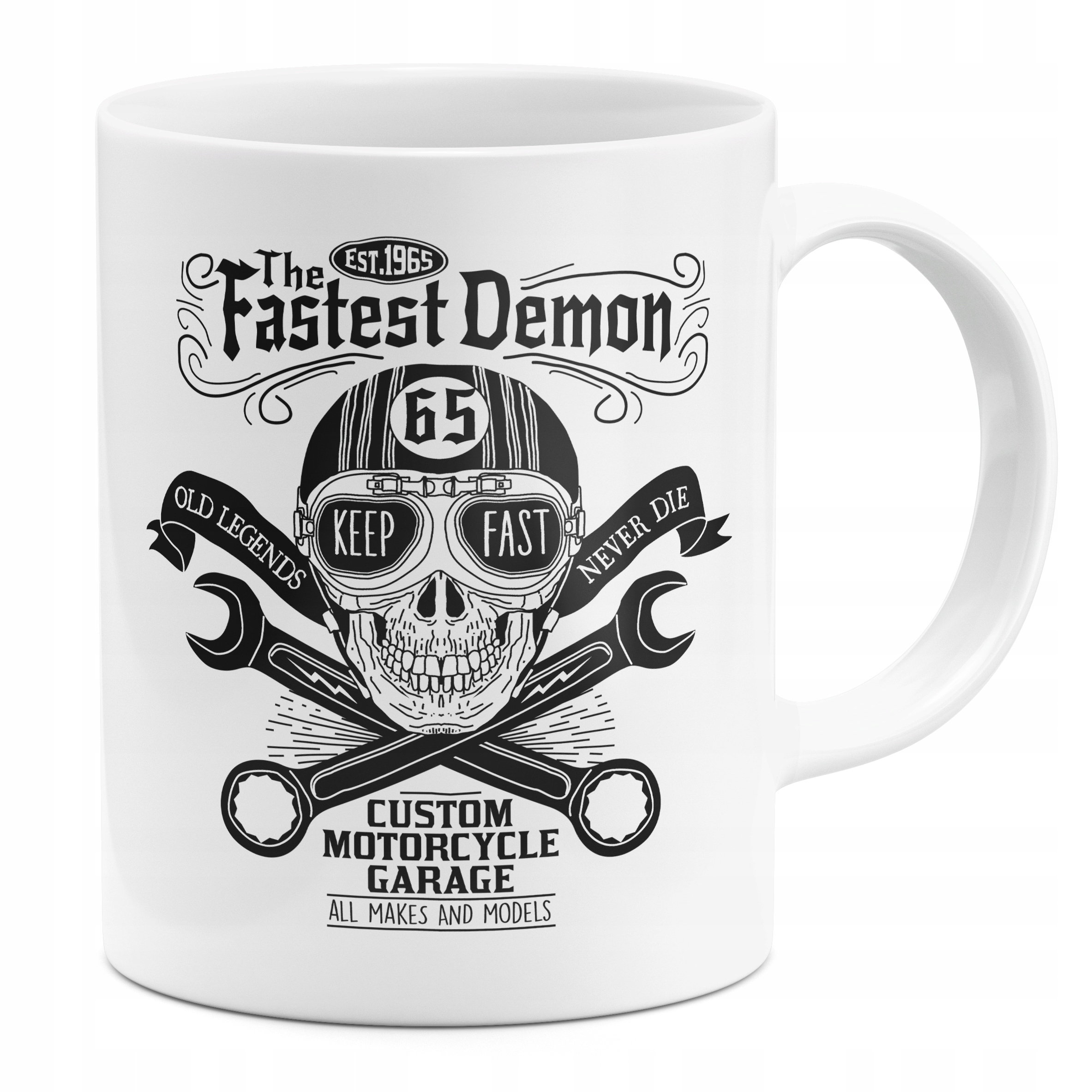 

Kubek The Fastest Demon Motocykl Czacha Czaszka