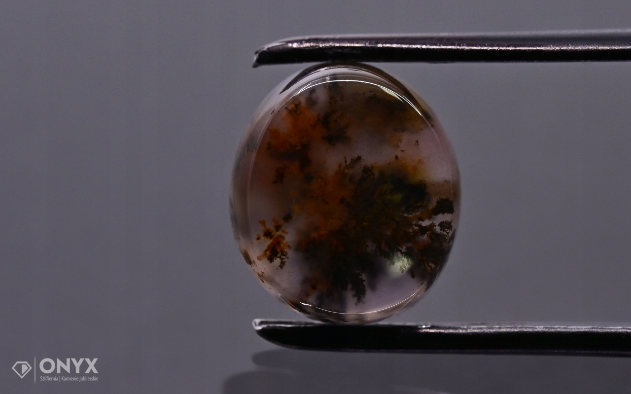 Dendritový achát z Kazachstánu nepravidelná destička