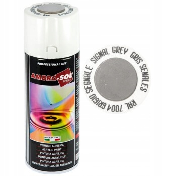 Lakier Ambro Sol spray 400ml Ral 7004 szary