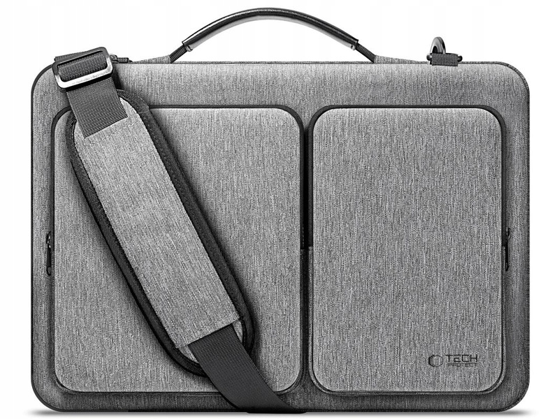 Torba na laptopa Tech-protect Defender Bag 13-14 cali Szary
