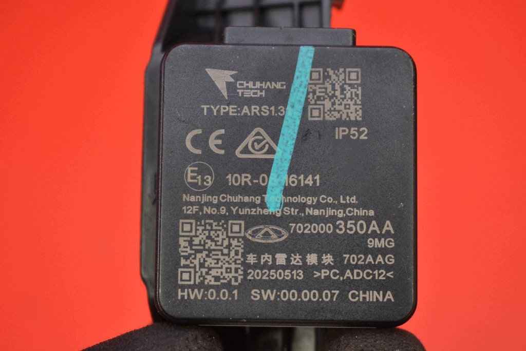 Sensor SENSOR AKTYWNEGO TEMPOMATU 702000350AA JAECOO J7 1.5 T-GDI 143 KM